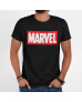 Футболка мужская чёрная с принтом "Marvel" S - Мужские футболки от Maybel