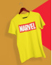 Футболка мужская жёлтая с принтом "Marvel" XL - Мужские футболки от Maybel