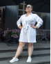 Женский костюм рубашка и шорты Комфортная одежда – базовая потребность любой девушки. Но мы предлага.. Женский костюм из креп жатки рубашка и шорты Белый S - Женские костюмы от Maybel