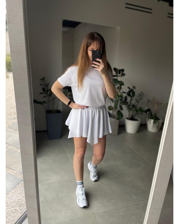 Футболка оверсайз унисекс Белая XS - Женские футболки от Maybel
